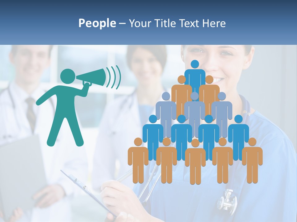 Model Business Background PowerPoint Template