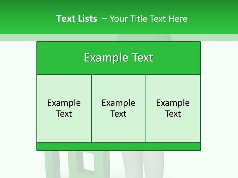 Agent Structure Business PowerPoint Template