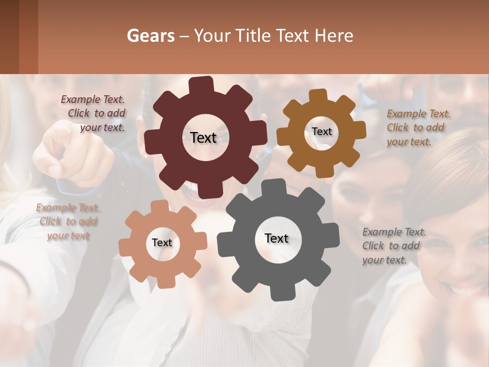 Business Dream Grass PowerPoint Template