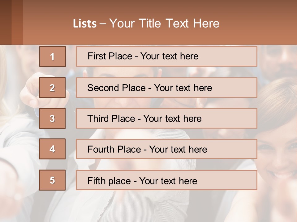 Business Dream Grass PowerPoint Template