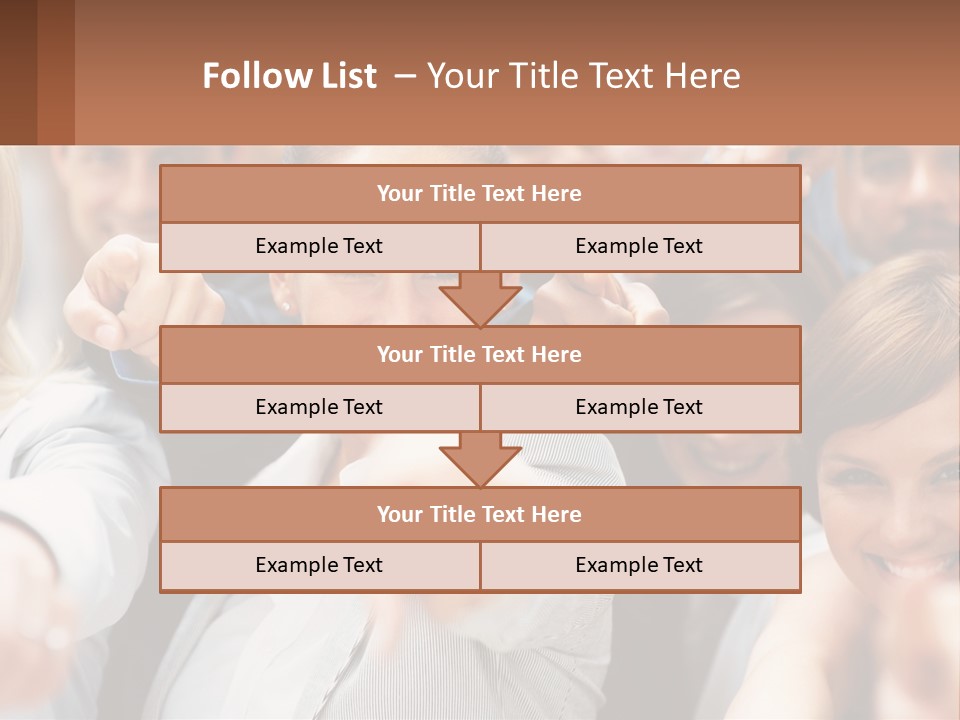 Business Dream Grass PowerPoint Template