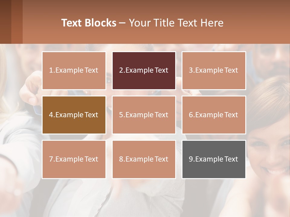 Business Dream Grass PowerPoint Template