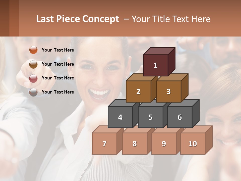 Business Dream Grass PowerPoint Template