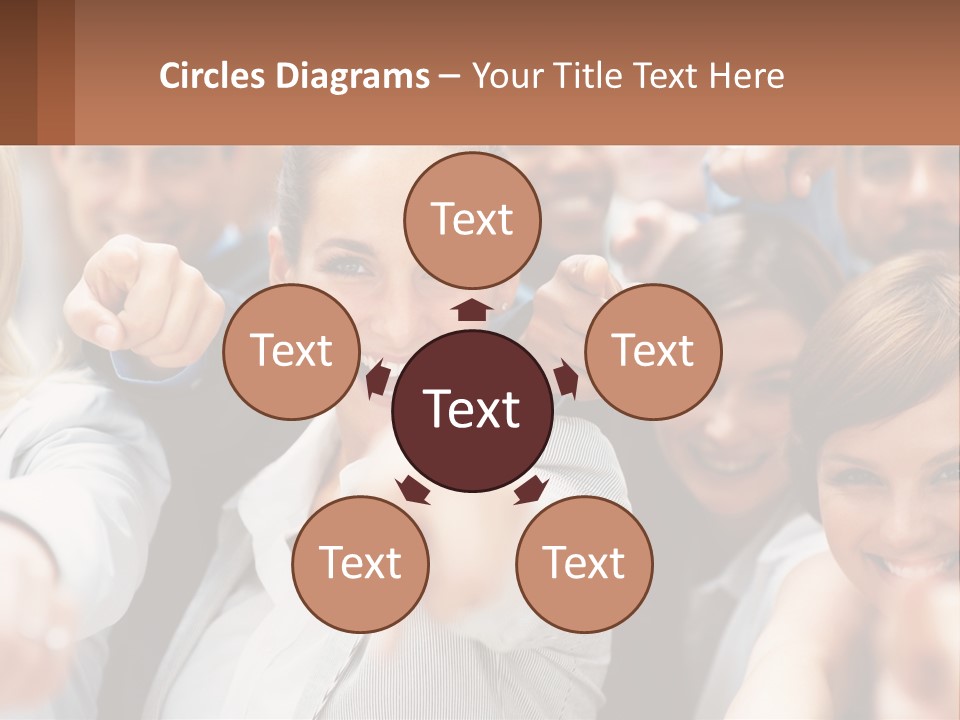 Business Dream Grass PowerPoint Template