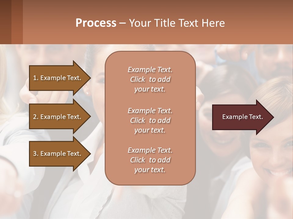 Business Dream Grass PowerPoint Template