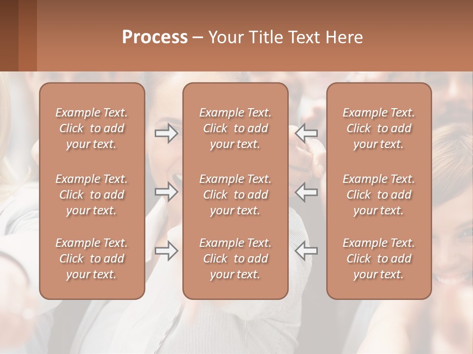 Business Dream Grass PowerPoint Template