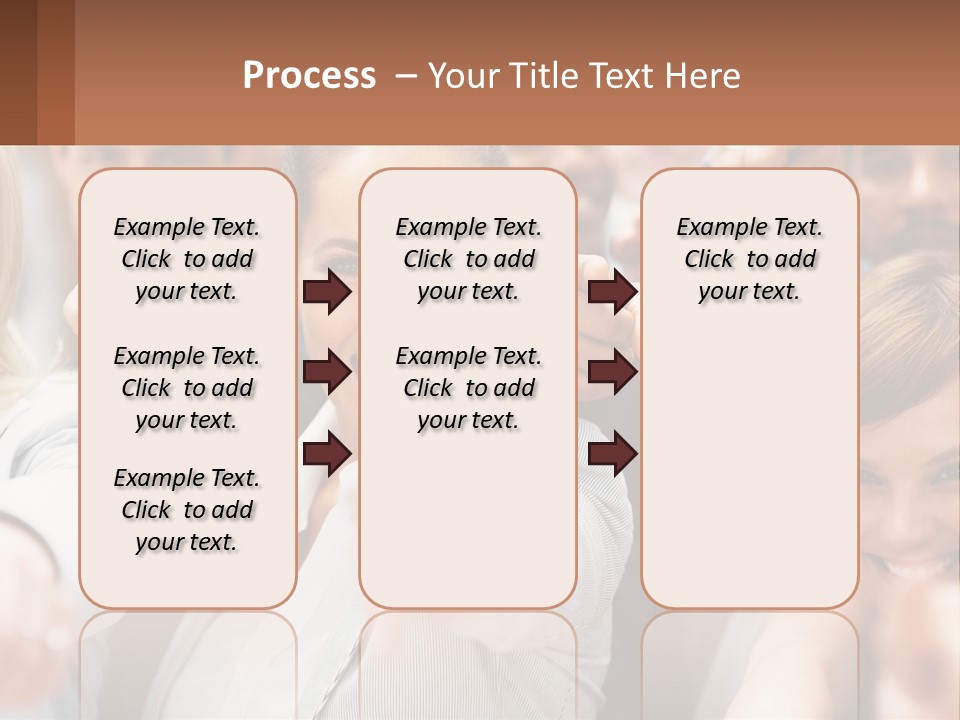 Business Dream Grass PowerPoint Template