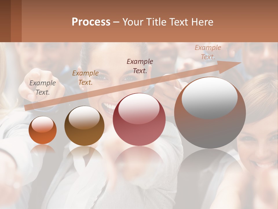 Business Dream Grass PowerPoint Template