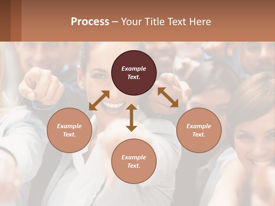 Business Dream Grass PowerPoint Template