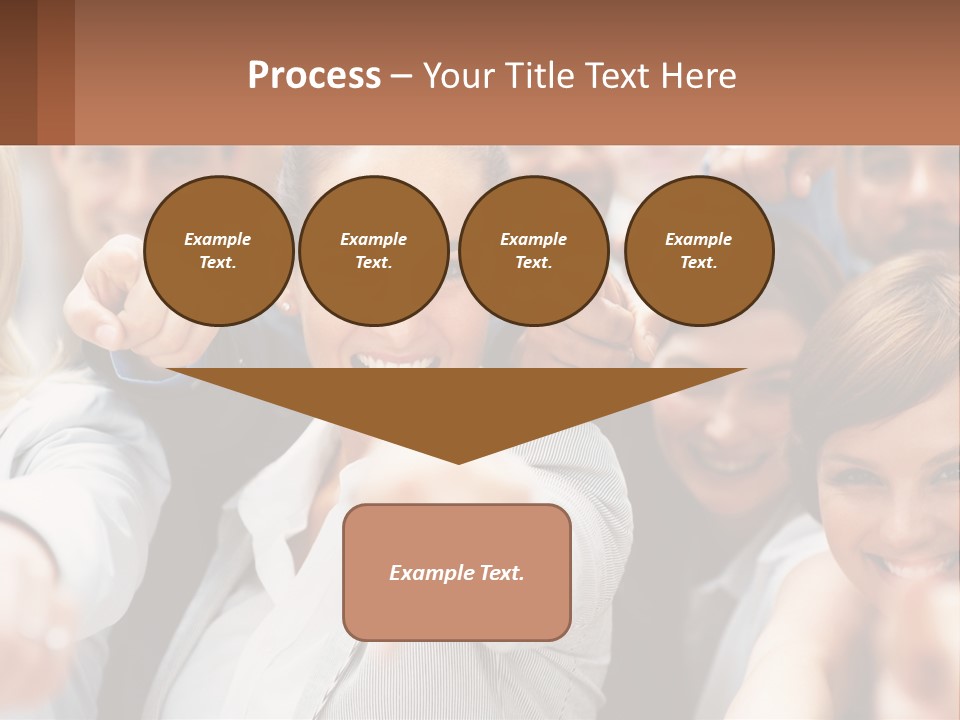 Business Dream Grass PowerPoint Template