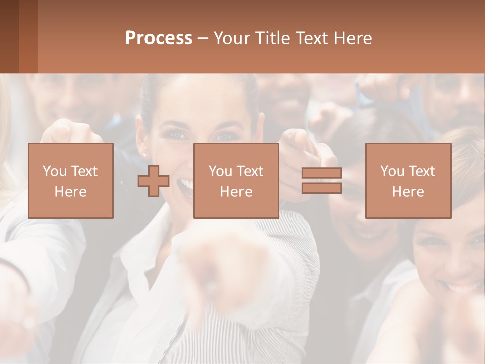 Business Dream Grass PowerPoint Template