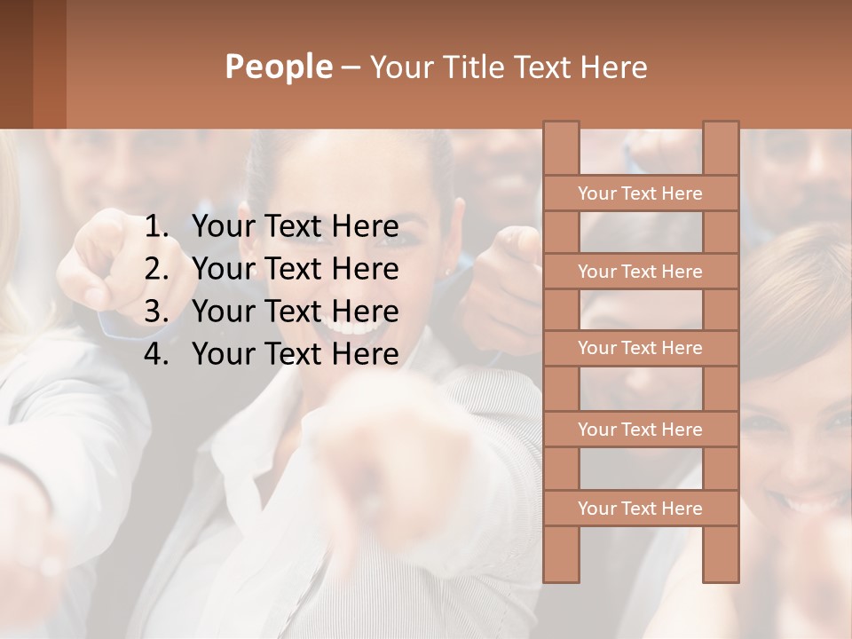 Business Dream Grass PowerPoint Template