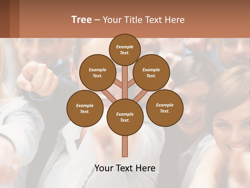 Business Dream Grass PowerPoint Template