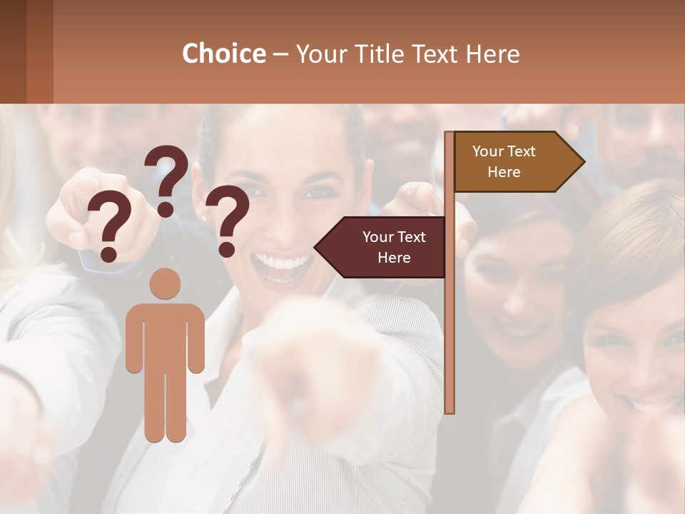 Business Dream Grass PowerPoint Template