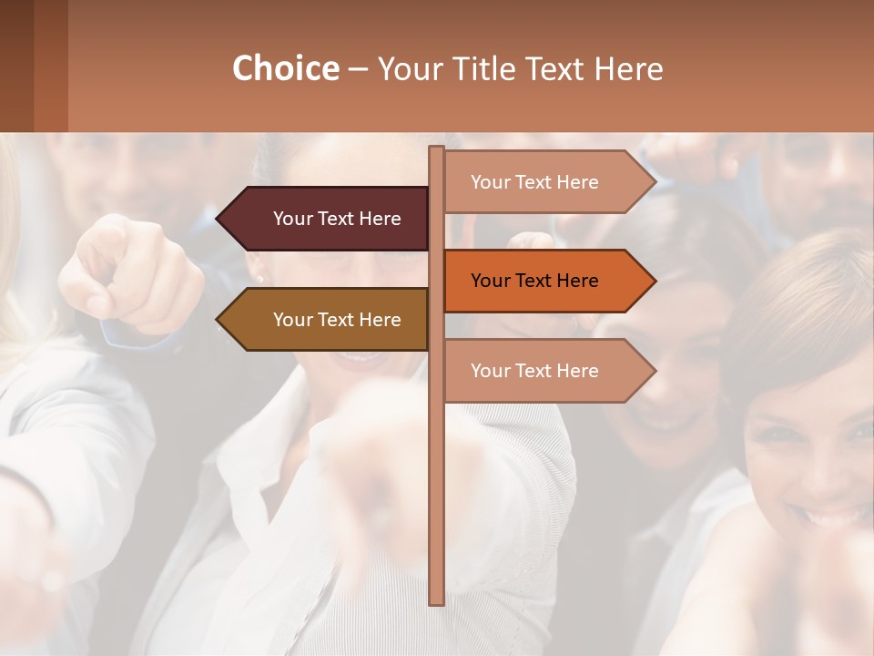 Business Dream Grass PowerPoint Template