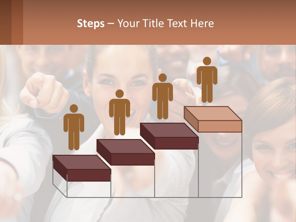 Business Dream Grass PowerPoint Template