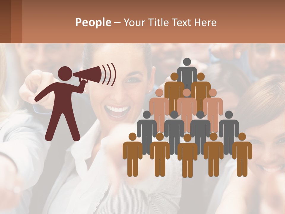 Business Dream Grass PowerPoint Template