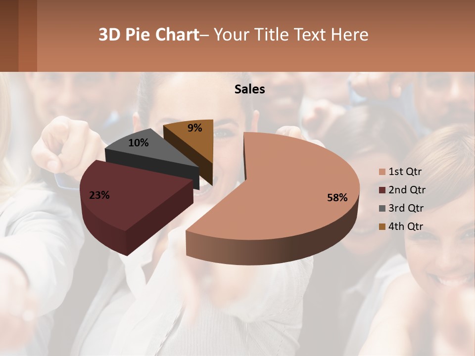 Business Dream Grass PowerPoint Template