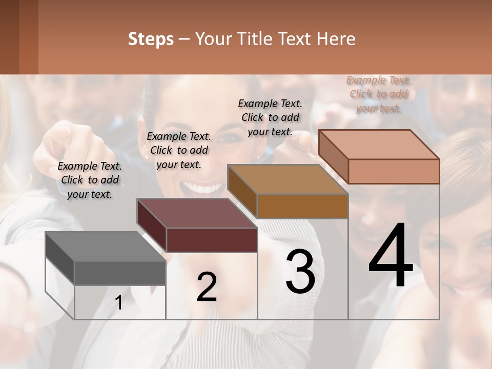 Business Dream Grass PowerPoint Template
