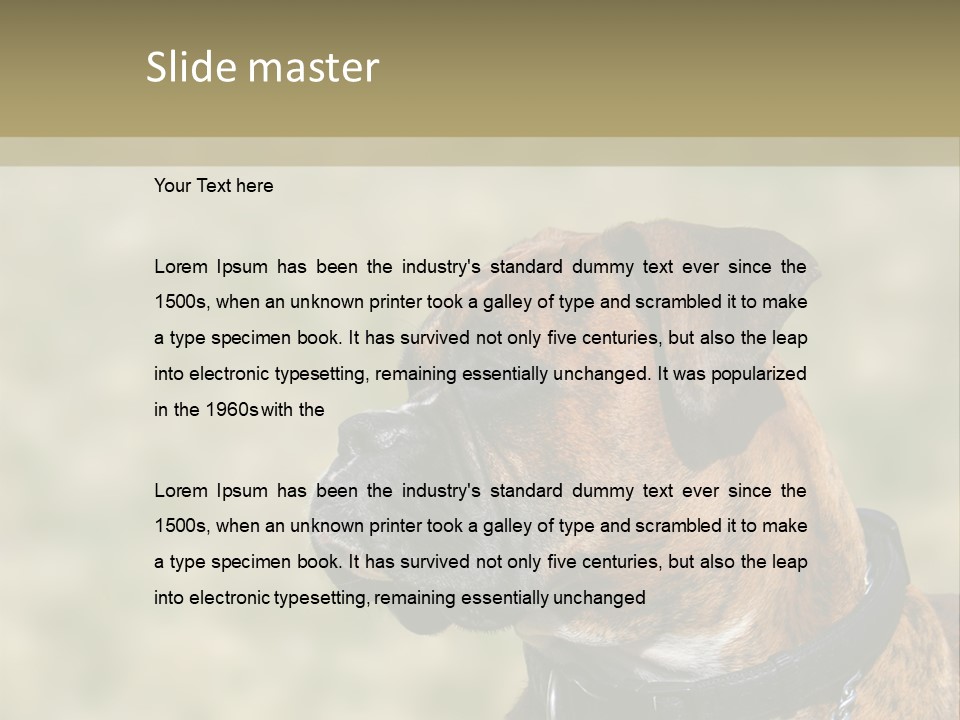 Nature Residential Business PowerPoint Template