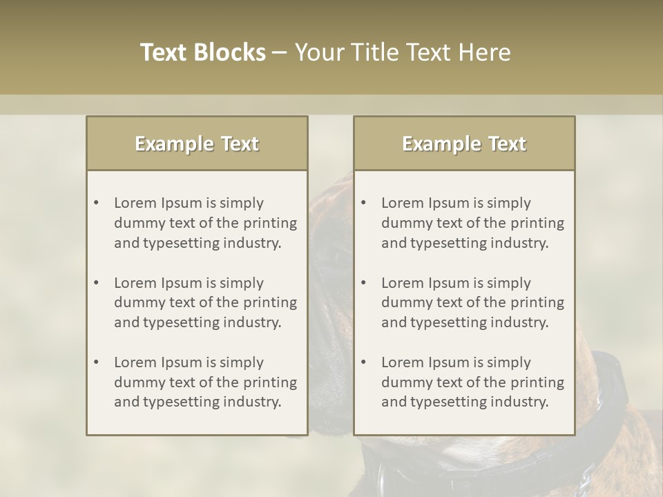 Nature Residential Business PowerPoint Template