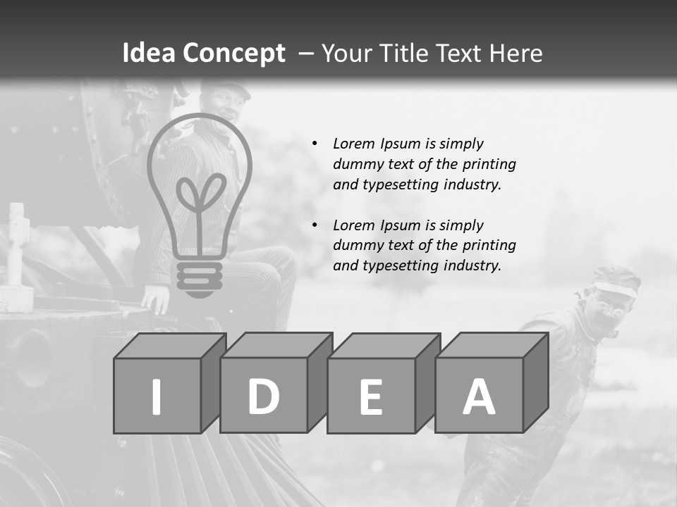 Build Purchase Green PowerPoint Template