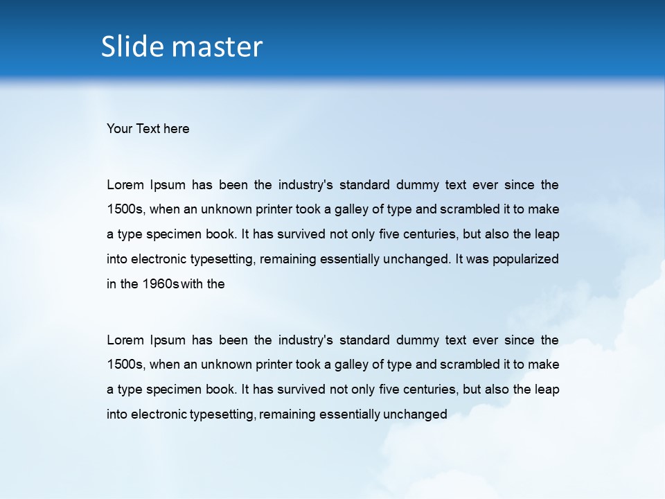 Finance Architect Dream PowerPoint Template