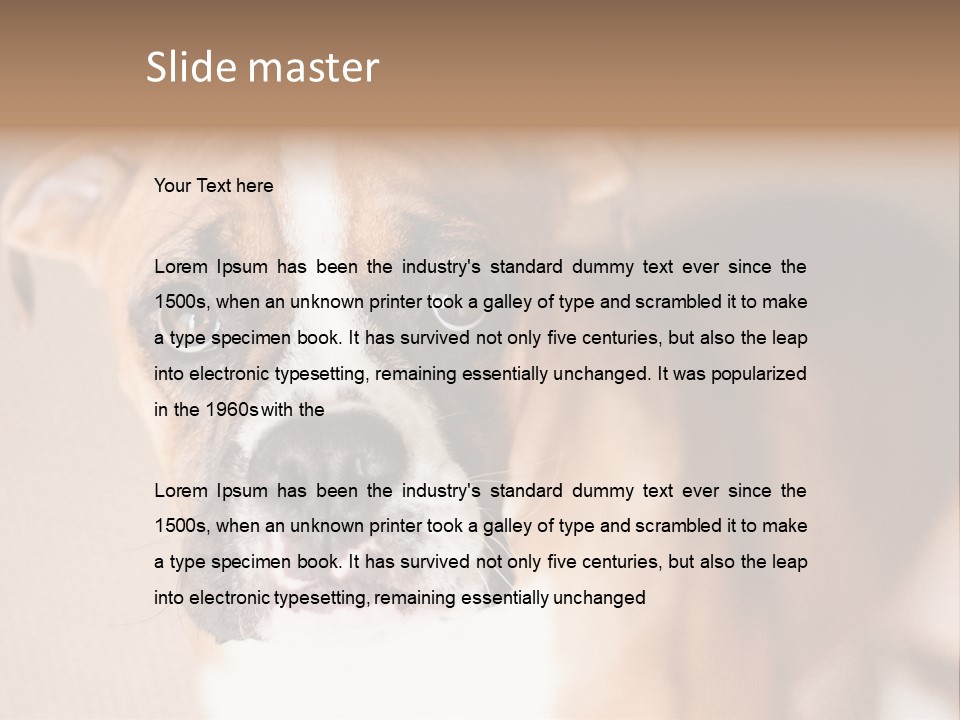 Grass Human Hand Small PowerPoint Template