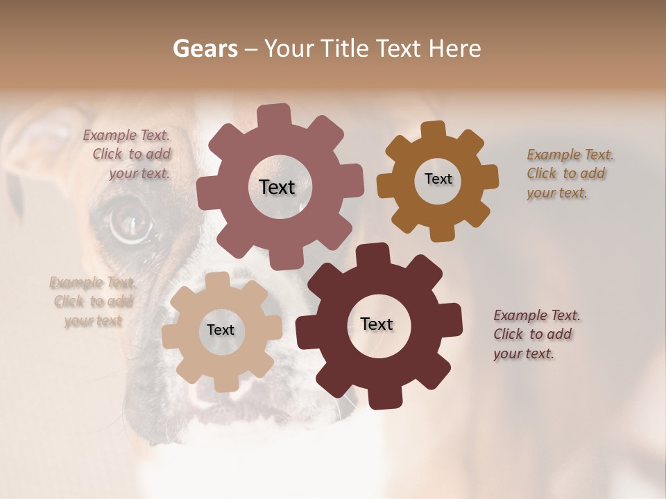 Grass Human Hand Small PowerPoint Template