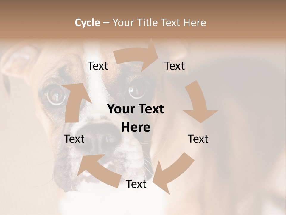 Grass Human Hand Small PowerPoint Template