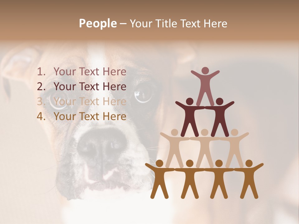 Grass Human Hand Small PowerPoint Template