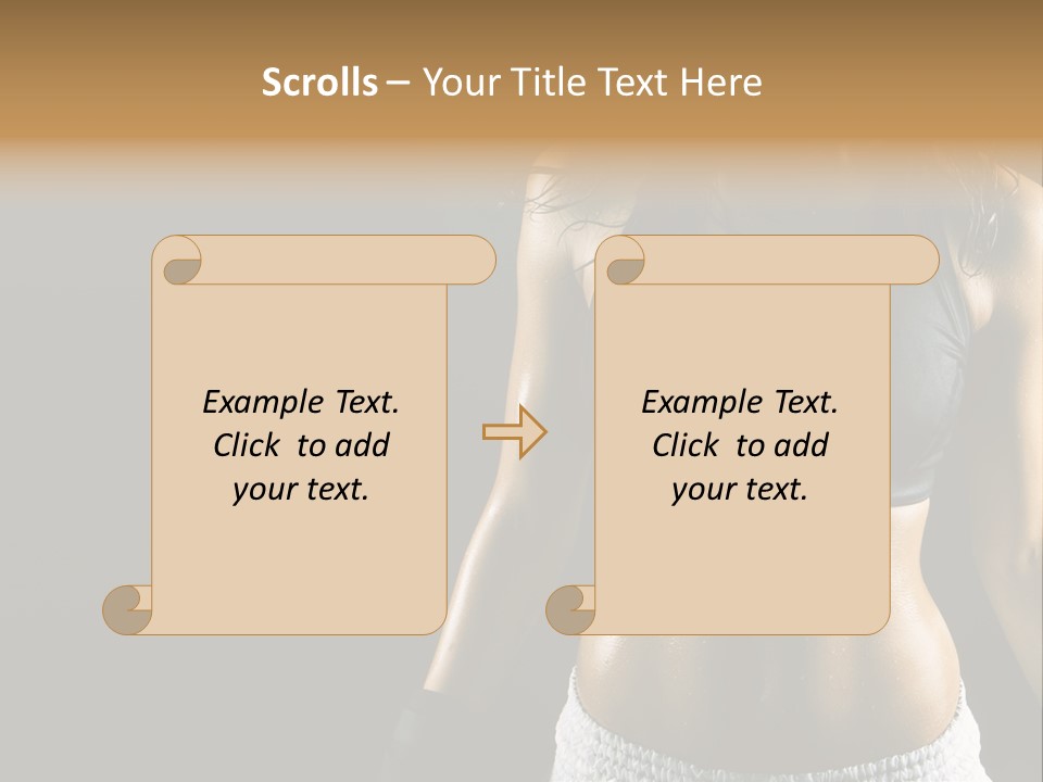 Estate Human Hand Business PowerPoint Template
