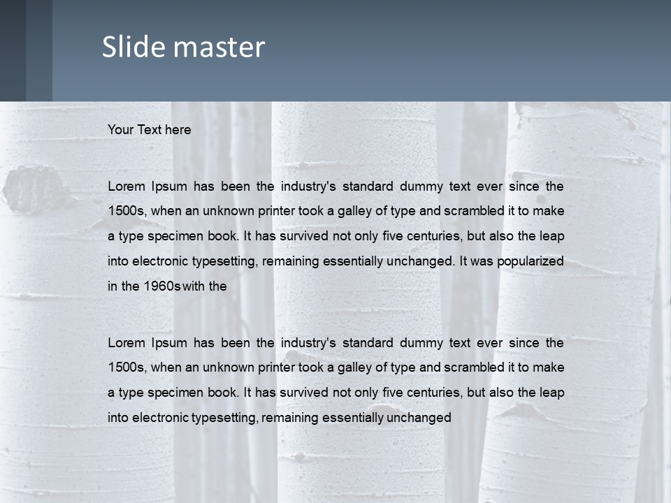 Architecture Nature Background PowerPoint Template