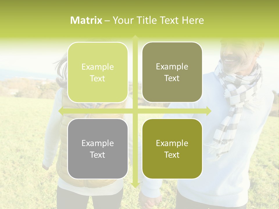 Model Hand Rent PowerPoint Template