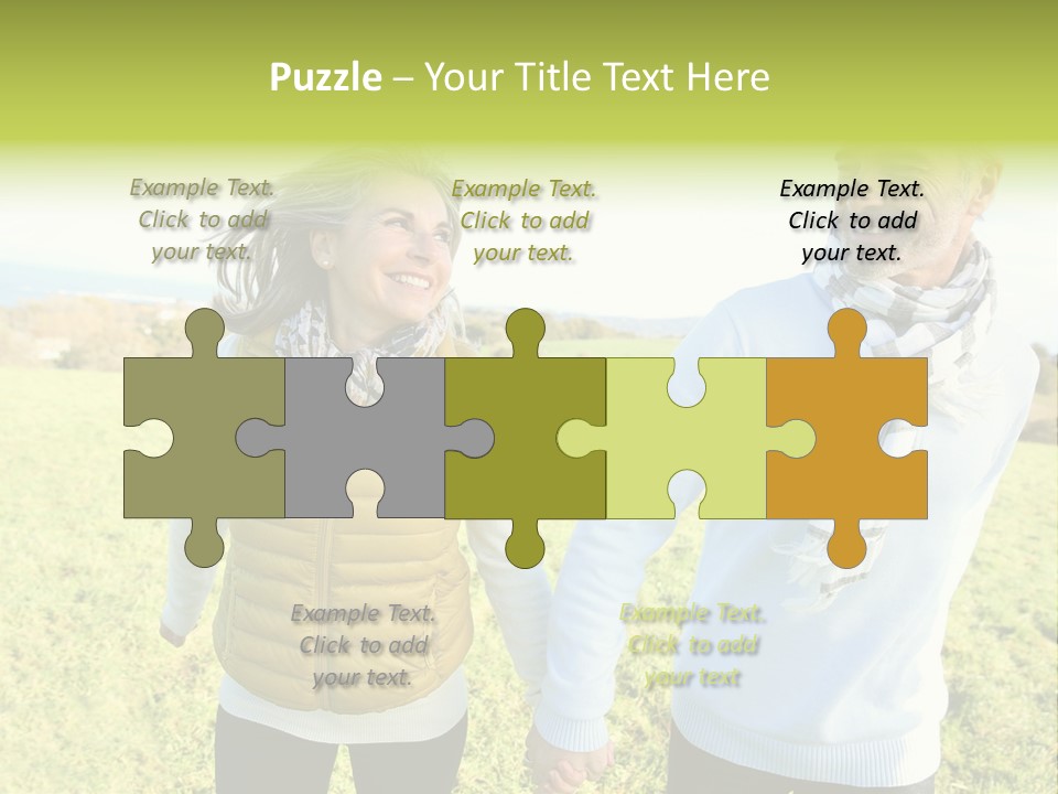 Model Hand Rent PowerPoint Template