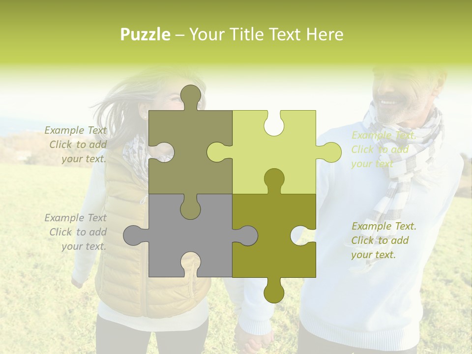 Model Hand Rent PowerPoint Template