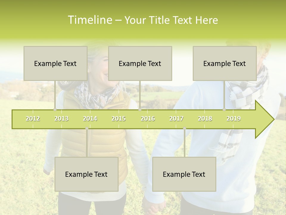 Model Hand Rent PowerPoint Template