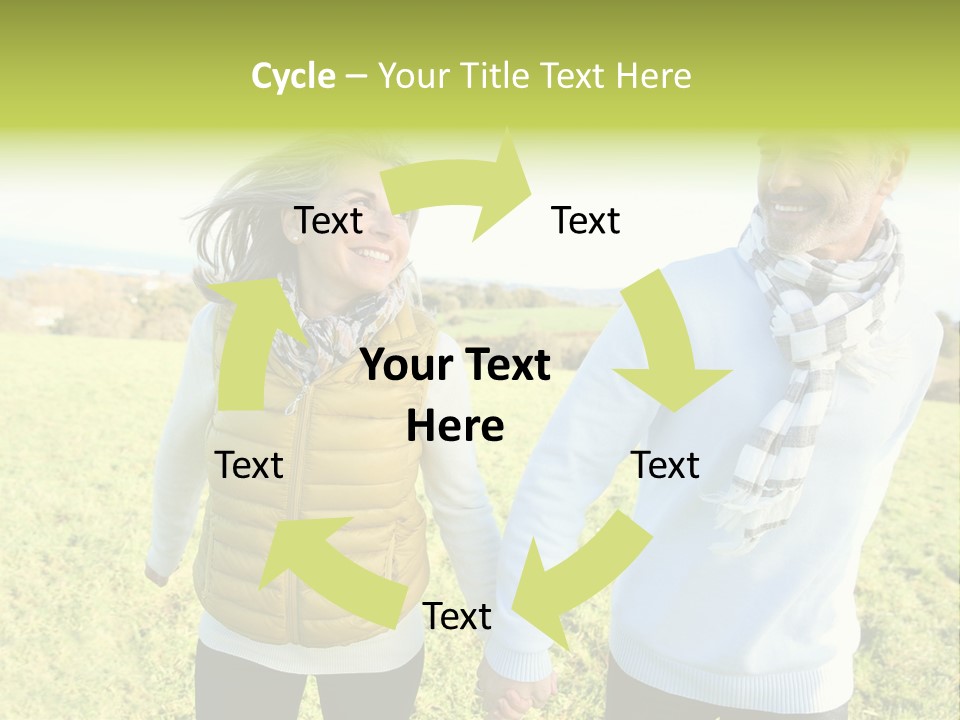 Model Hand Rent PowerPoint Template