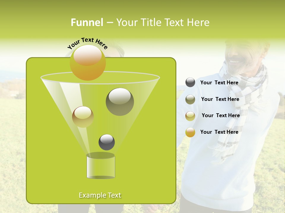 Model Hand Rent PowerPoint Template