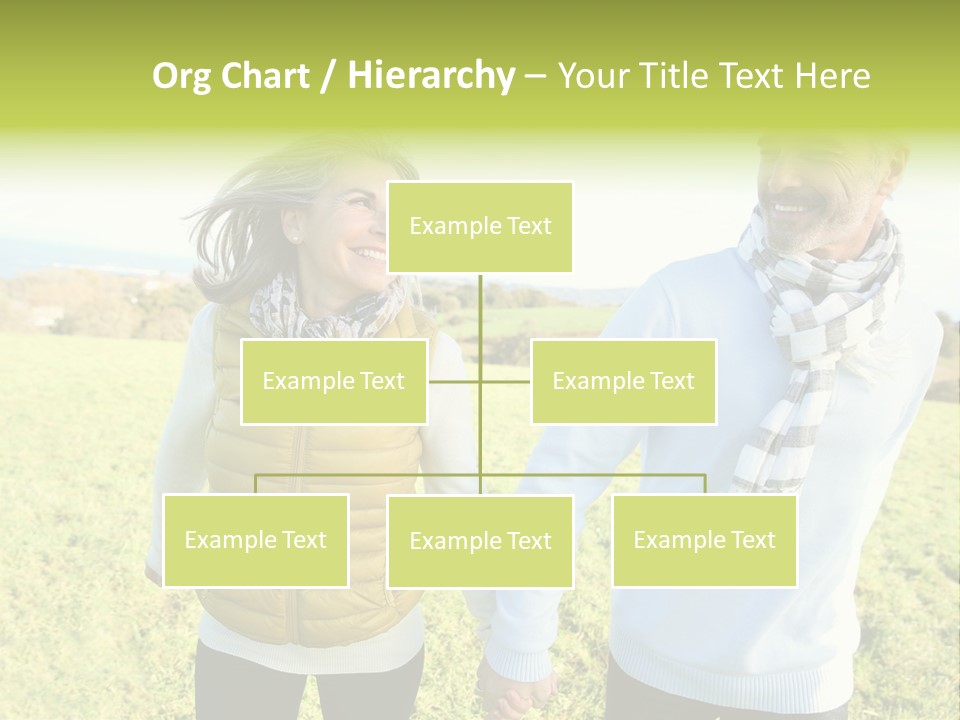 Model Hand Rent PowerPoint Template