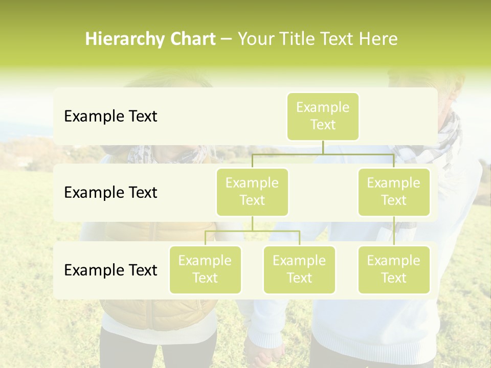 Model Hand Rent PowerPoint Template