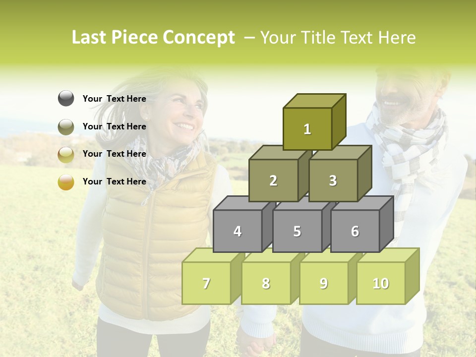 Model Hand Rent PowerPoint Template