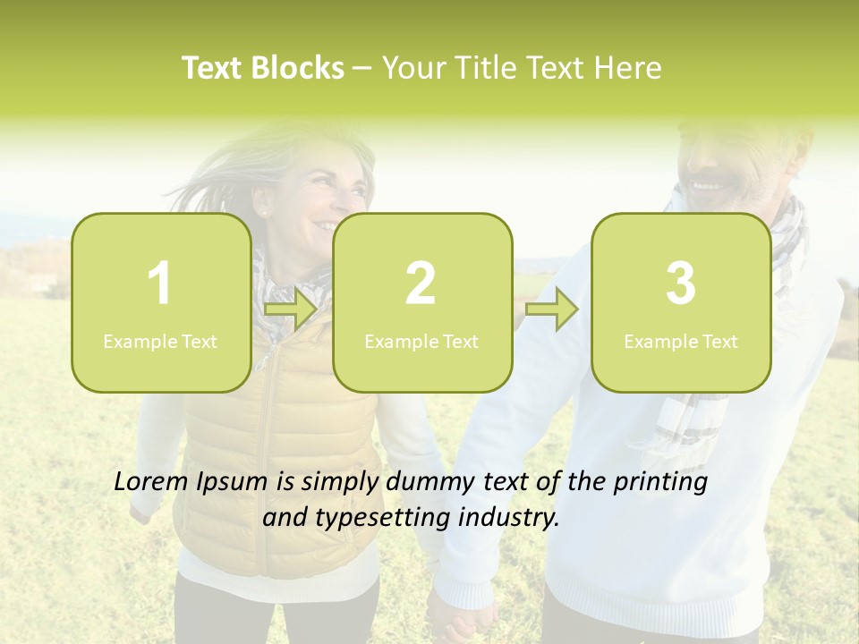 Model Hand Rent PowerPoint Template