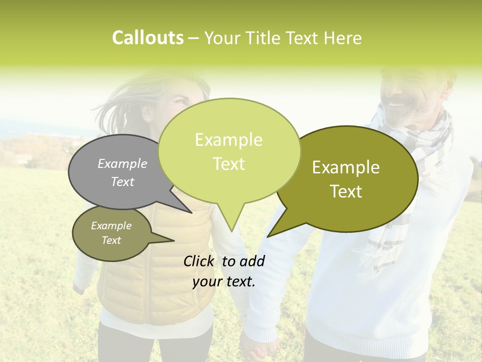 Model Hand Rent PowerPoint Template