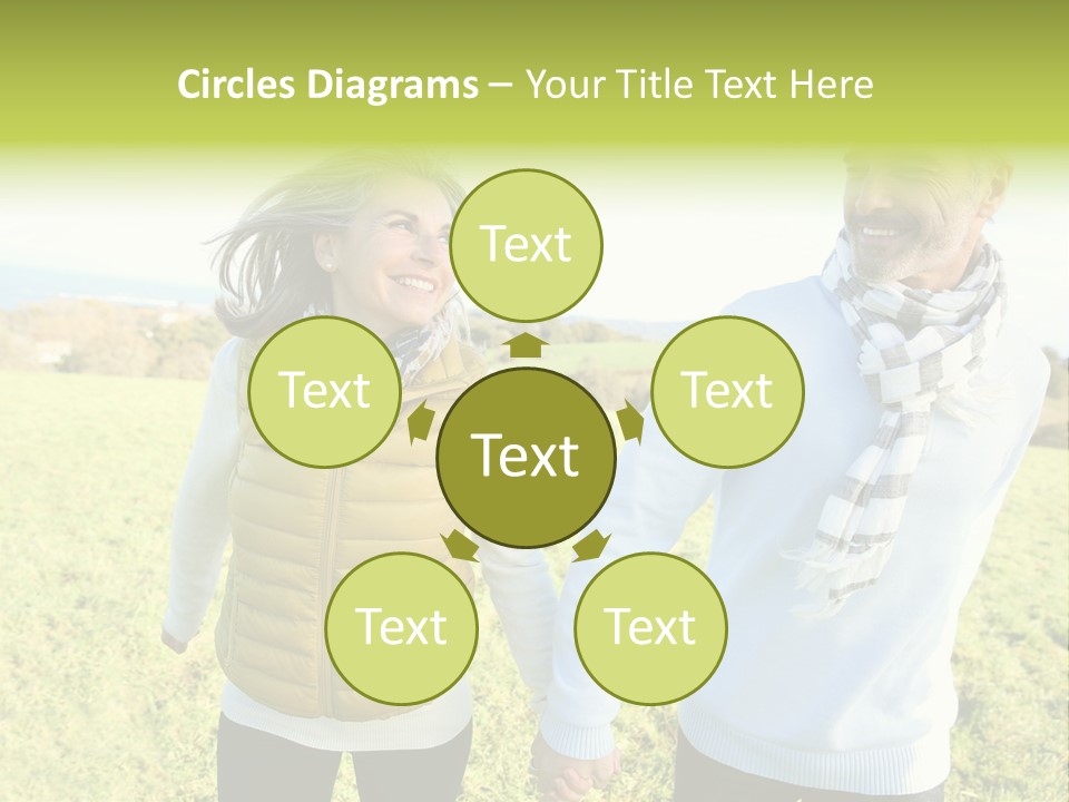 Model Hand Rent PowerPoint Template