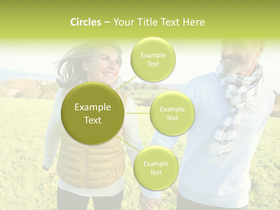 Model Hand Rent PowerPoint Template