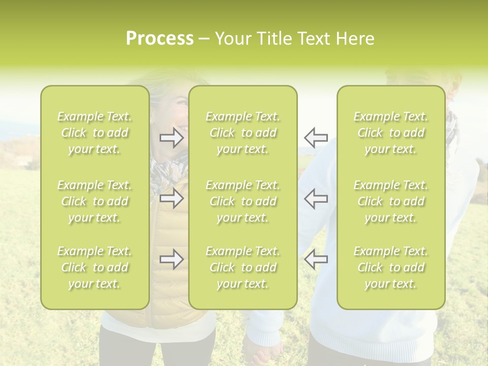 Model Hand Rent PowerPoint Template