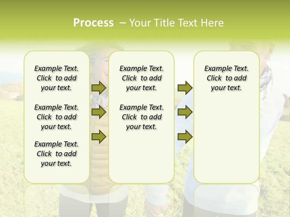 Model Hand Rent PowerPoint Template