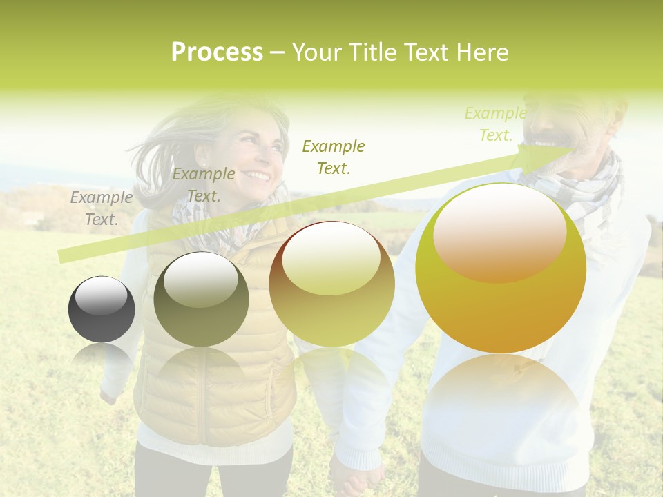 Model Hand Rent PowerPoint Template