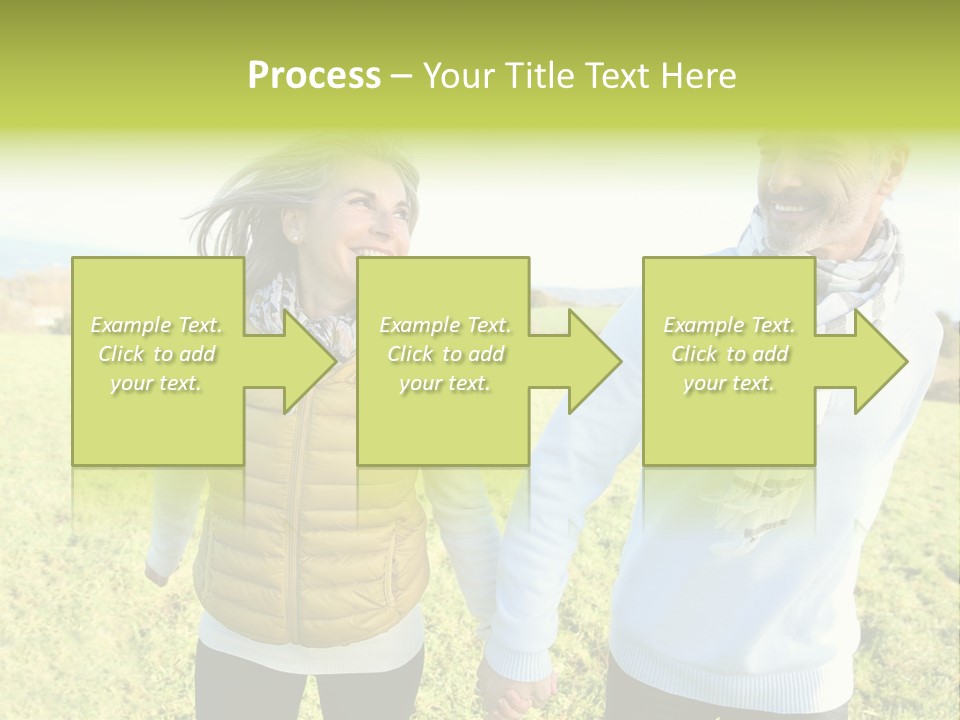 Model Hand Rent PowerPoint Template